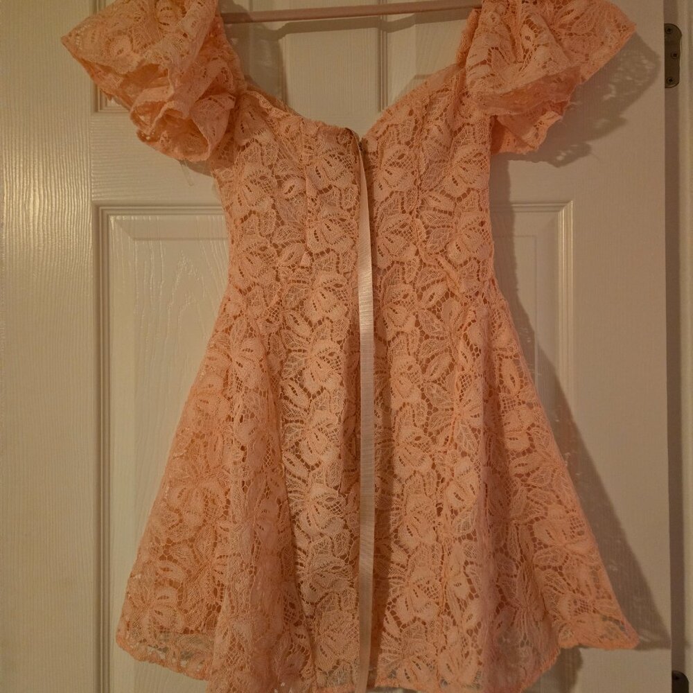 House of CB verity Floral Lace Sundress - Picture 5 of 7